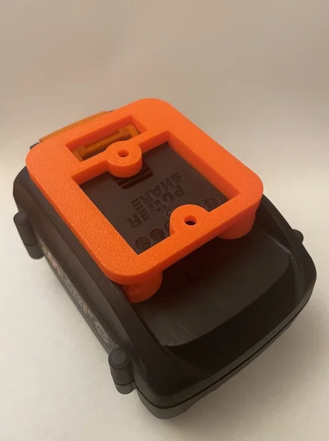 Giá treo/ngàm gắn pin WORX PowerShare 20V 6-pin - Image 2