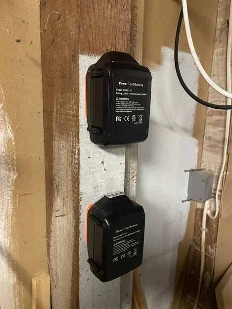 Giá treo/ngàm gắn pin WORX PowerShare 20V 6-pin - Image 7