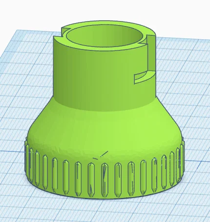 Bộ chuyển đổi chai Gatorade cho Nerf Gelfire in 3D - Image 2