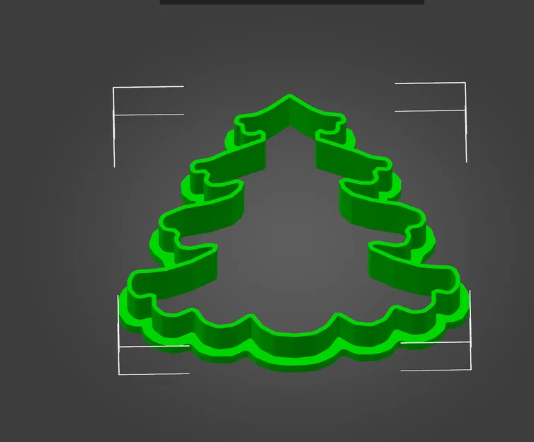 Khuôn cắt bánh quy hình cây thông Noel in 3D đẹp mắt - Image 1