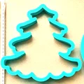 Khuôn cắt bánh quy hình cây thông Noel in 3D đẹp mắt - Thumbnail 2