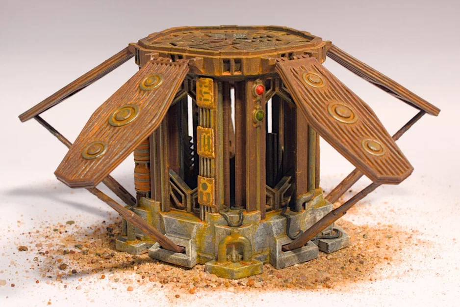 Địa hình Tabletop: Bệ phóng cũ (Blight Spaceport) - Image 1