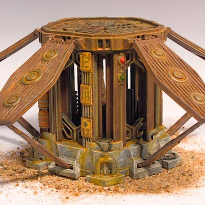 Địa hình Tabletop: Bệ phóng cũ (Blight Spaceport)