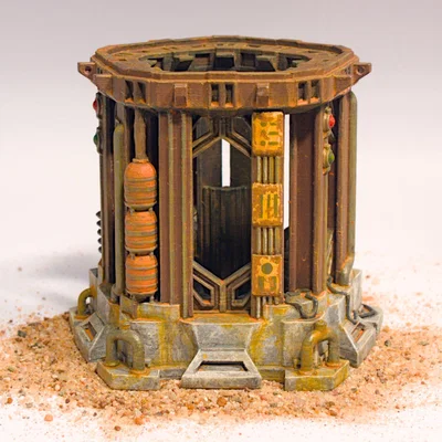 Địa hình Tabletop: Bệ phóng cũ (Blight Spaceport)