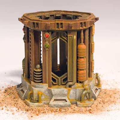 Địa hình Tabletop: Bệ phóng cũ (Blight Spaceport)