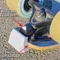 Bộ bảo vệ đuôi và trục cho Pantheon Supersonic Longboard - Thumbnail 2