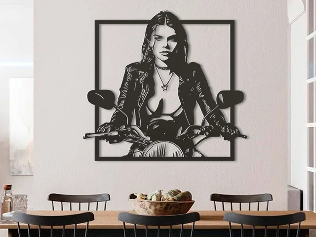 Mô hình trang trí tường Leather Jacket cá tính cho không gian sống - Image 1