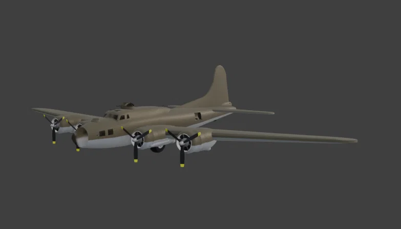 Mô hình Boeing B-17 Flying Fortress - Image 1