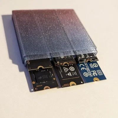 nvme-case-x6: Hộp đựng 6 ổ NVMe SSD siêu gọn và chắc chắn