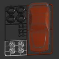 Mô hình Kit Card Pontiac Firebird Thế hệ 3 (1982-1992) - Thumbnail 1