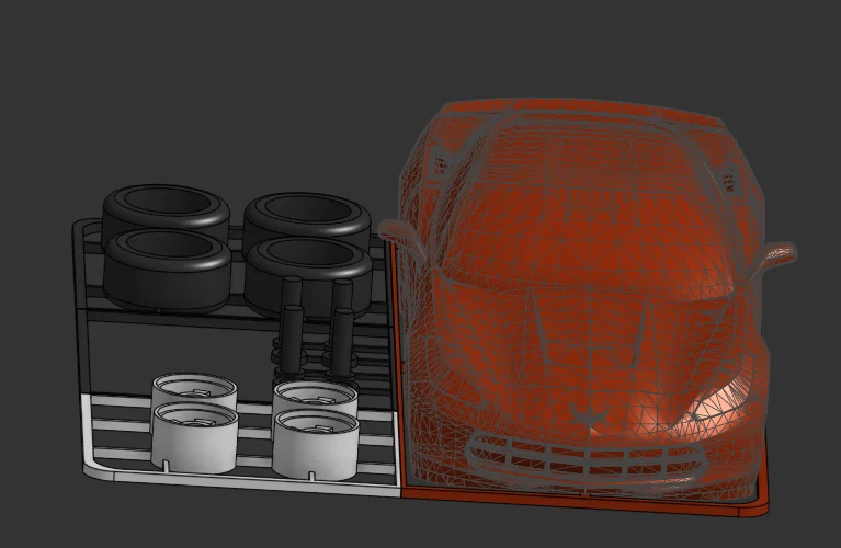 Mô hình lắp ráp 3D Corvette C7 2014-2019 độc đáo (Kit Card) - Image 1