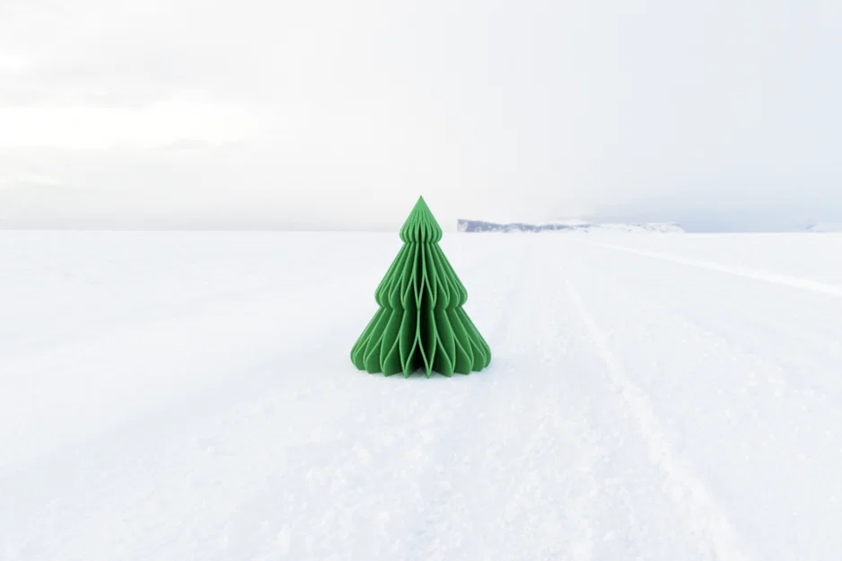 Mô hình cây thông Noel 3D in không cần hỗ trợ siêu đẹp - Image 3