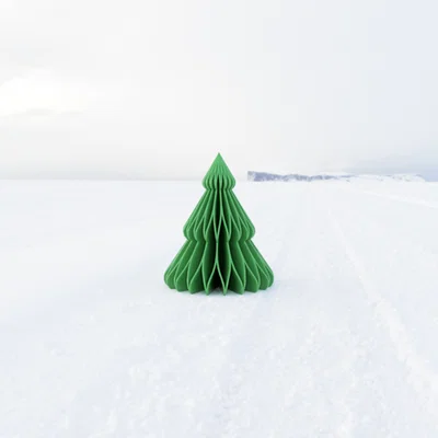 Mô hình cây thông Noel 3D in không cần hỗ trợ siêu đẹp