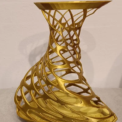 Mẫu Bình Hoa Voronoi Decor In 3D Nghệ Thuật Cho Không Gian Sống