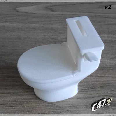 Ống heo bồn cầu 'Crappy Piggy Bank' - Bản nâng cấp V2