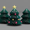 Mô hình cây thông Noel 3D trang trí đẹp mắt - Thumbnail 2