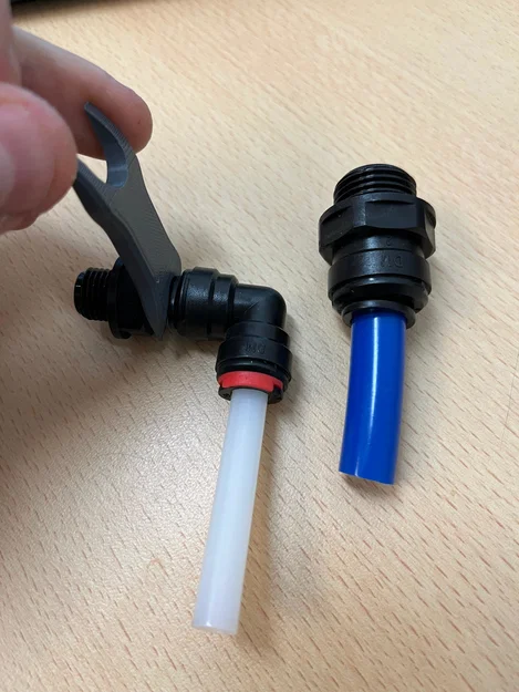 Dụng cụ tháo khớp nối ống khí nén (Push-in fitting key) 3D in - Image 2