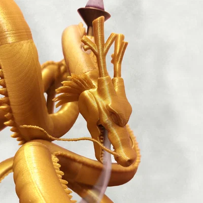 Đầu Rồng Shenron Dragon Ball Kết Hợp Đế Trầm Dòng Chảy – Thêm Phép Màu Cho Bộ Sưu Tập