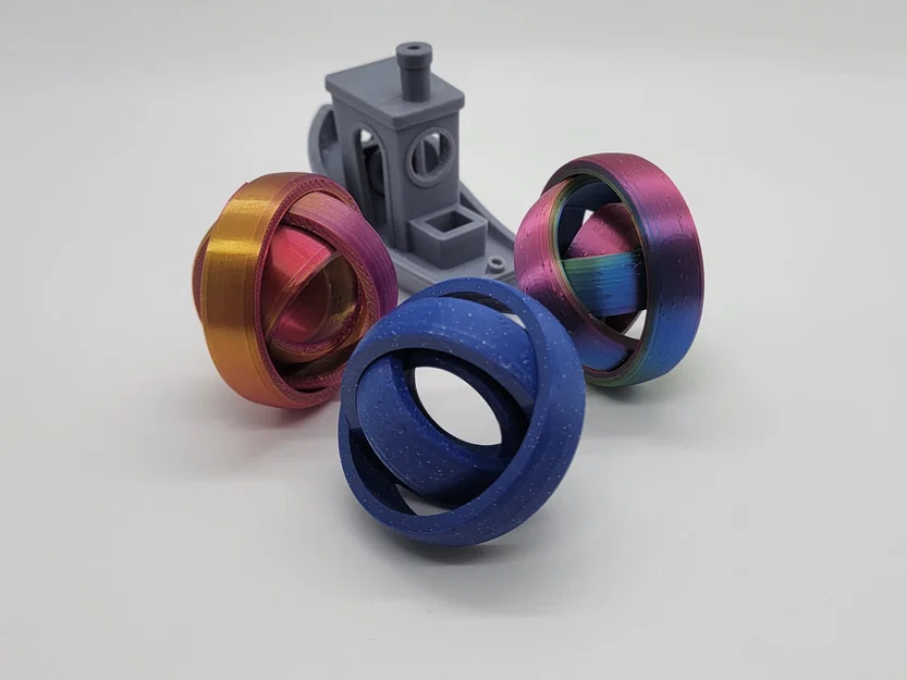 Ring Fidget Toy - Đồ Chơi Xoay 4 Vòng Tùy Chỉnh - Image 2