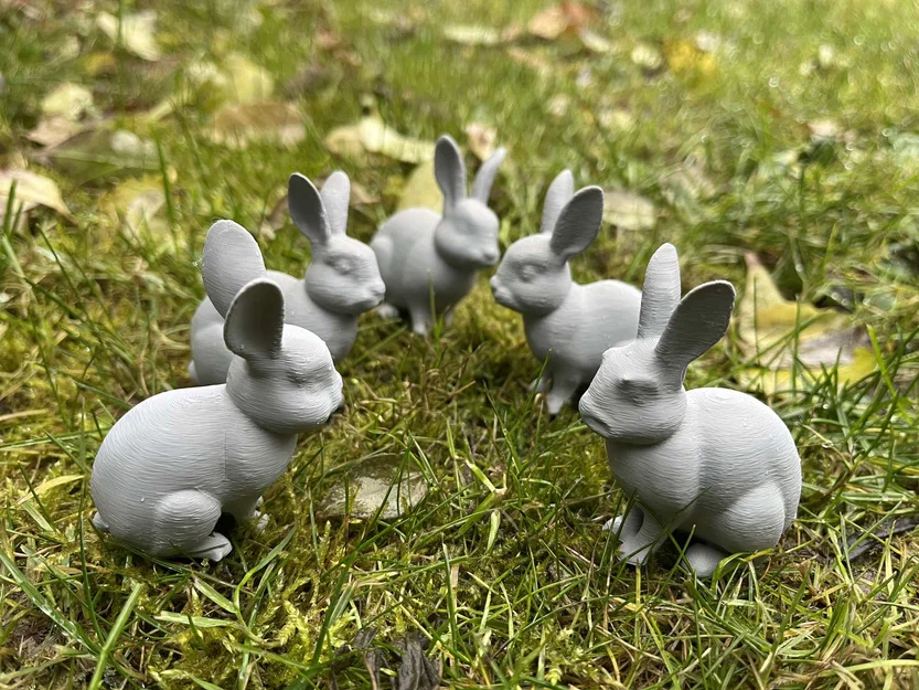 Mô hình những chú thỏ đáng yêu - Image 1