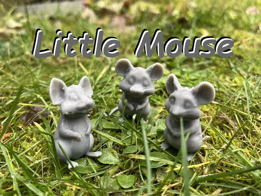 Mô hình chú chuột đáng yêu - Image 1