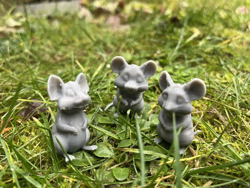 Mô hình chú chuột đáng yêu - Image 2