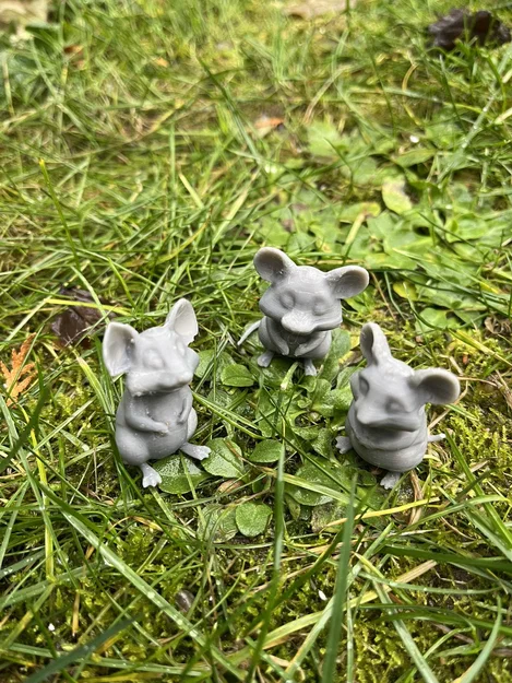 Mô hình chú chuột đáng yêu - Image 3