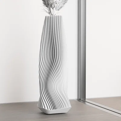 VASE TEMPORA - Bình hoa thiết kế dạng lam xoắn ốc độc đáo