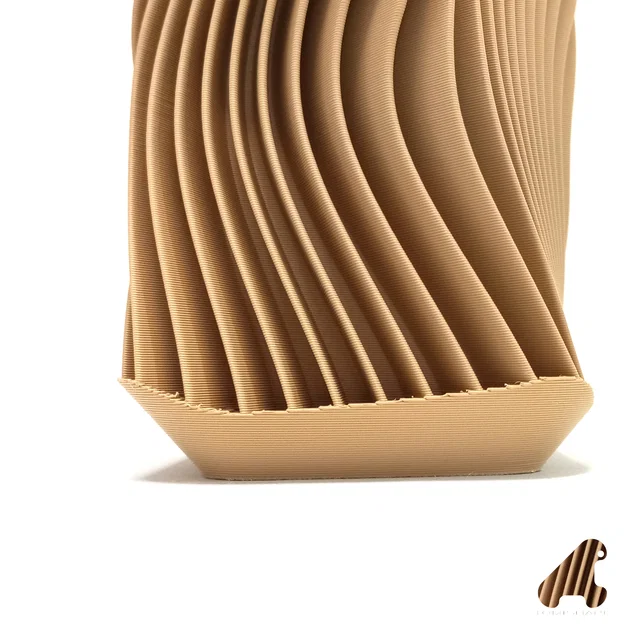 VASE TEMPORA - Bình hoa thiết kế dạng lam xoắn ốc độc đáo - Image 5