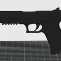 Mô hình súng lục (Pistol) - File in 3D cho người đam mê vũ khí - Thumbnail 1