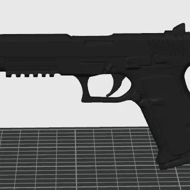 Mô hình súng lục (Pistol) - File in 3D cho người đam mê vũ khí