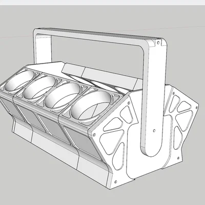 BlockCooler - Thùng đá kiểu khối động cơ V8 độc đáo