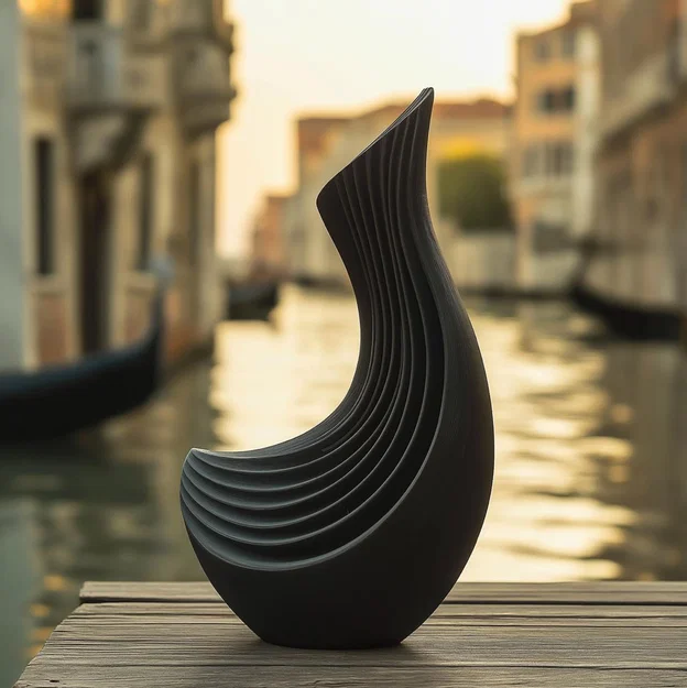 Bình hoa Black Swan Vase - Tinh tế và sang trọng - Image 1