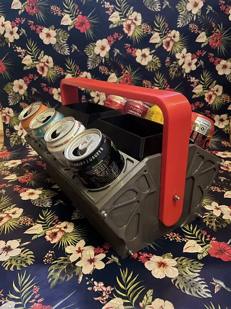 Mô hình động cơ V8 làm mát lon nước - Image 1