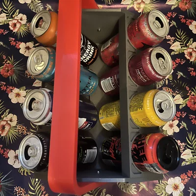 Mô hình động cơ V8 làm mát lon nước