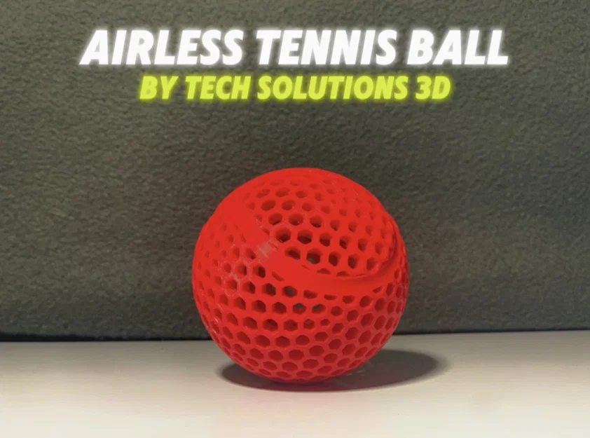 Trái banh Tennis không hơi (Airless Tennis Ball) - Image 1