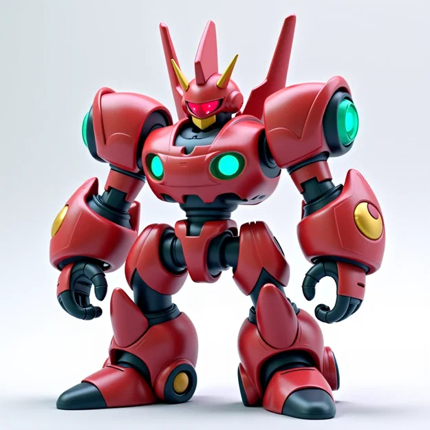 Bộ sưu tập mô hình Mecha Robots in 3D cực ngầu - Image 3