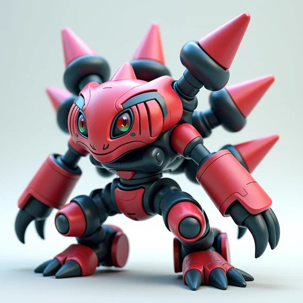 Bộ sưu tập mô hình Mecha Robots in 3D cực ngầu - Image 5