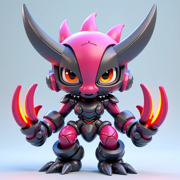 Bộ sưu tập mô hình Mecha Robots in 3D cực ngầu - Image 7