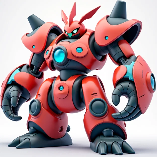 Bộ sưu tập mô hình Mecha Robots in 3D cực ngầu - Image 9