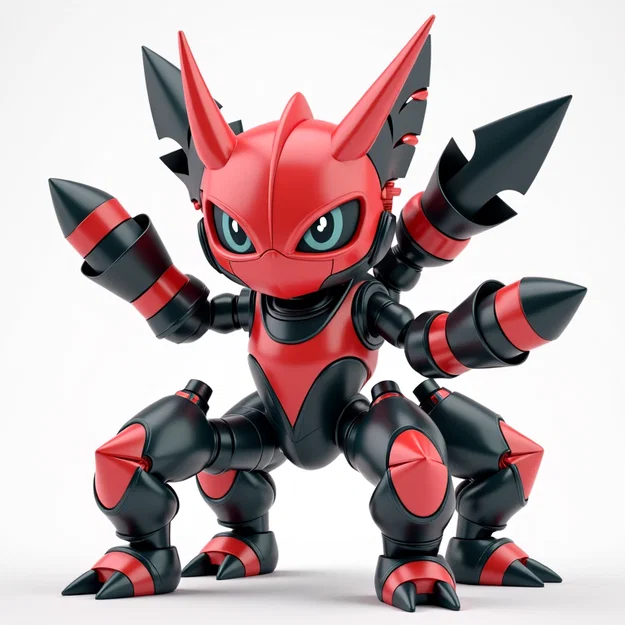 Bộ sưu tập mô hình Mecha Robots in 3D cực ngầu - Image 10