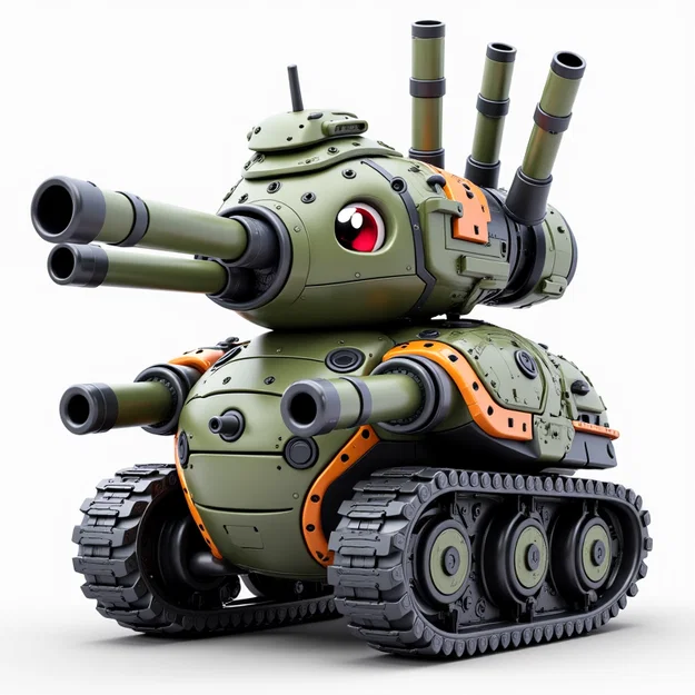 Bộ sưu tập mô hình Mecha Robots in 3D cực ngầu - Image 11