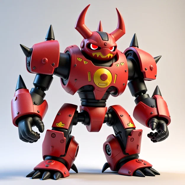 Bộ sưu tập mô hình Mecha Robots in 3D cực ngầu - Image 13