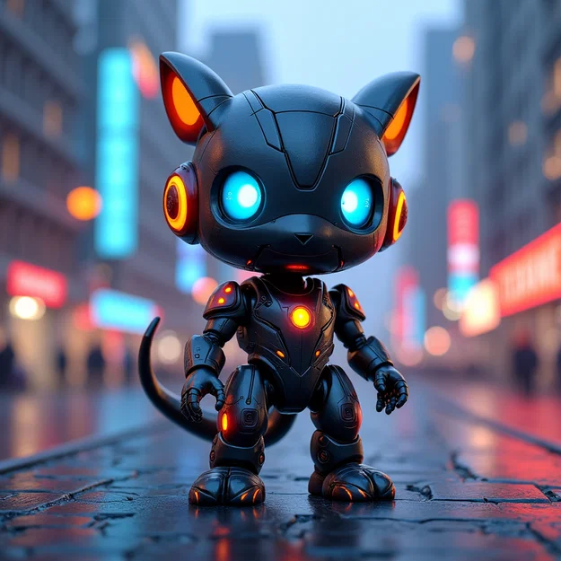 Bộ sưu tập mô hình Mecha Robots in 3D cực ngầu - Image 15