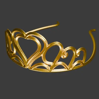 Mô hình vương miện công chúa (Princess crown) in 3D cực xinh