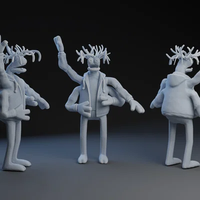 Mô hình 3D Pepe the King Prawn cực chi tiết cho người hâm mộ Muppets