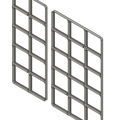 Đế giữ Gridfinity có lỗ bắt vít cho không gian làm việc gọn gàng