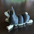 Mô hình chú chó Corgi in 3D cử động linh hoạt cho máy đa vật liệu - Thumbnail 2