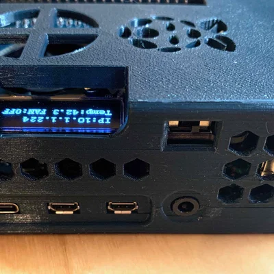 Vỏ bảo vệ Raspberry Pi 4B kèm Waveshare POE HAT B hoặc C