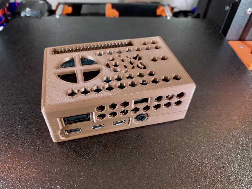 Vỏ bảo vệ Raspberry Pi 4B kèm Waveshare POE HAT B hoặc C - Image 14